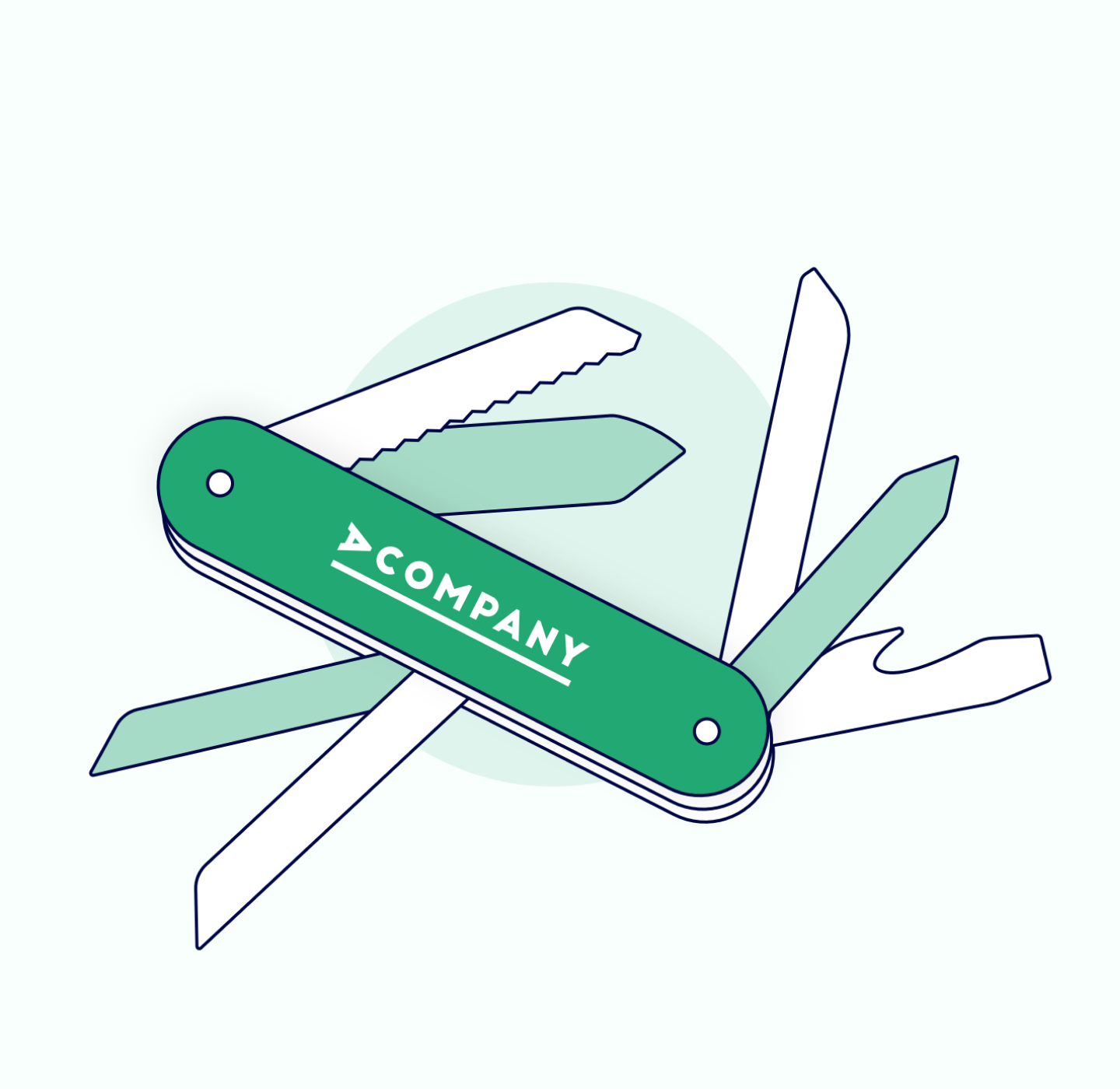 ACOMPANY biedt strategische, architecturale en uitvoerende diensten voor digitale transformatie — flexibel en efficiënt als een Zwitsers zakmes.