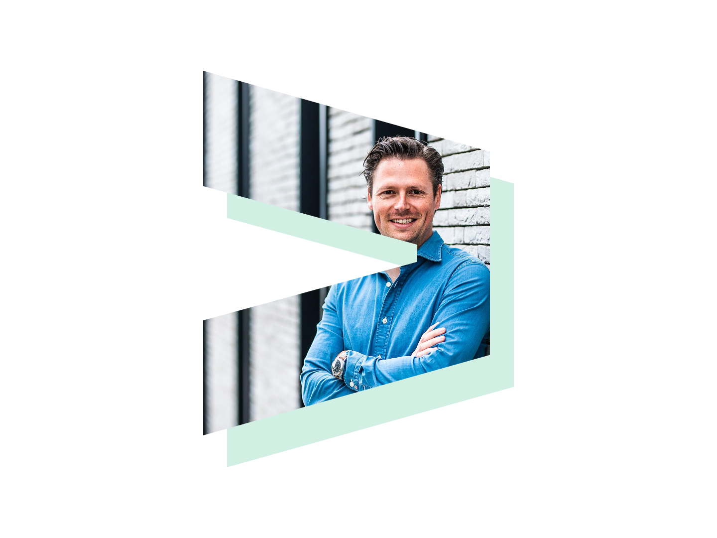 Portret van Thibaut Heeren, Business Unit Manager Unified Operations bij Cegeka. In een interview met ACOMPANY vertelt Thibaut over de rol van derde partijen bij het slagen van ERP-implementaties.